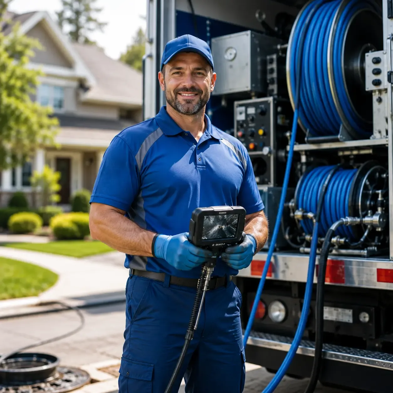 Local outdoor drain cleaning specialists in Calhoun, LA